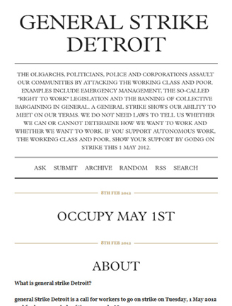 general strike Detroit tumblr